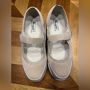 Propet Tan Mary Jane Shoes